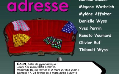 2018 – La bonne adresse